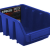 Caixa Arrumação Ergo n.º 2 azul PECOL