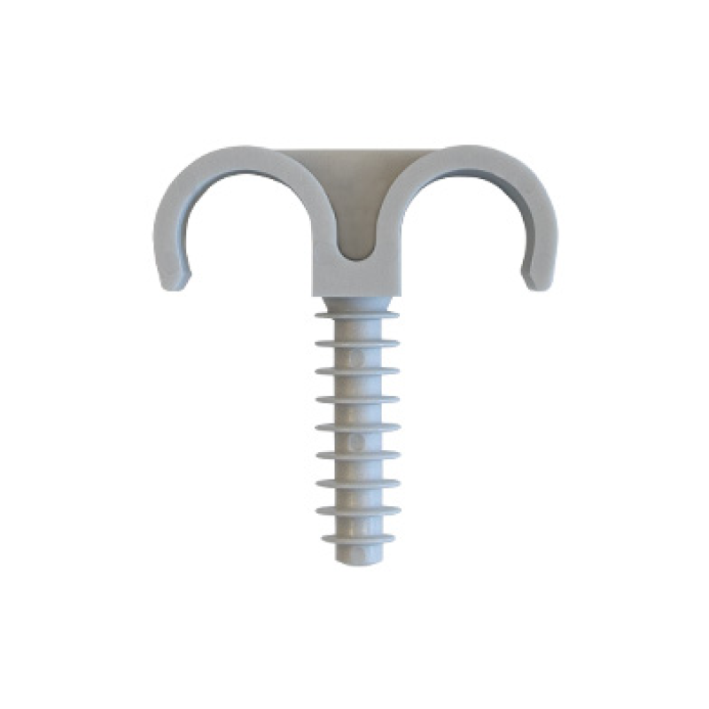 Clip Duplo Fixação Tubo 16mm PCL145 (unit) PECOL FIXART Clip Duplo Fixação Tubo 16mm PCL145 (unit) PECOL FIXART