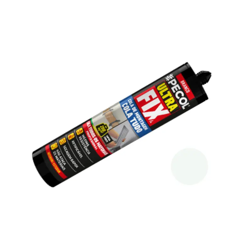 Cola de Montagem Cola Tudo ULTRAFIX Branco PECOL Cola de Montagem Cola Tudo ULTRAFIX Branco PECOL