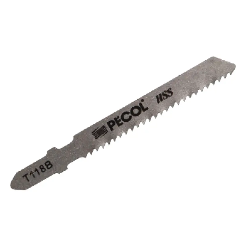 Conj. 5 Serras Tico Tico HSS 50x21 TPI Crt Direito/Curvo - PECOL Conj. 5 Serras Tico Tico HSS 50x21 TPI Crt Direito/Curvo - PECOL