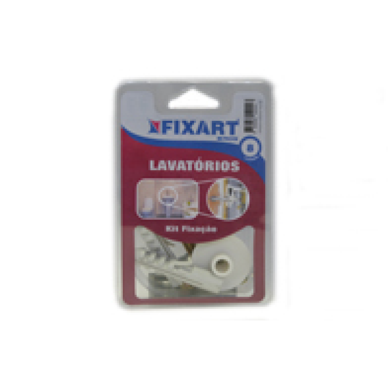 Conj. Fixação Lavatório PCL 614 Fe PA M8X110 Fixart Conj. Fixação Lavatório PCL 614 Fe PA M8X110 Fixart