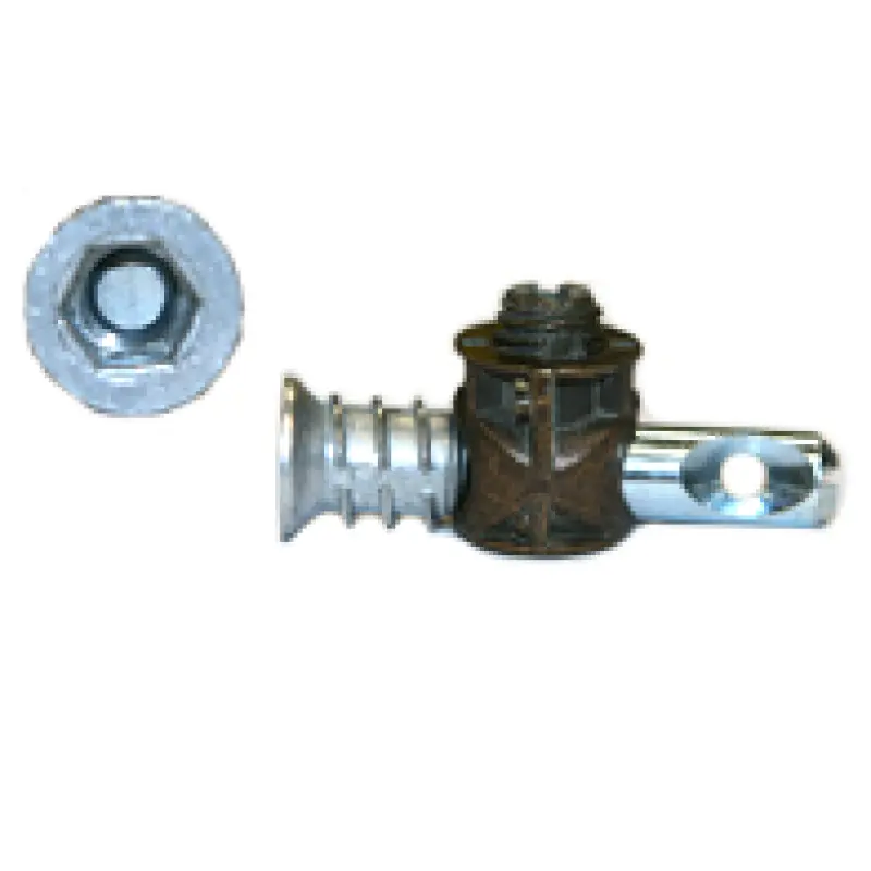 Conjunto Minifix Zn. C/Furo 20 M6X46 Conjunto Minifix Zn. C/Furo 20 M6X46