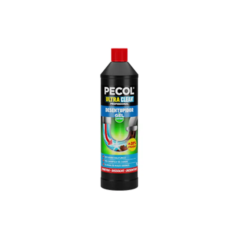 Desentupidor de Canos em Gel 1lt PECOL