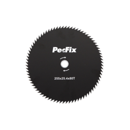 Disco Corte Relva/Erva 255mm x 80D PECFIX Disco Corte Relva/Erva 255mm x 80D PECFIX