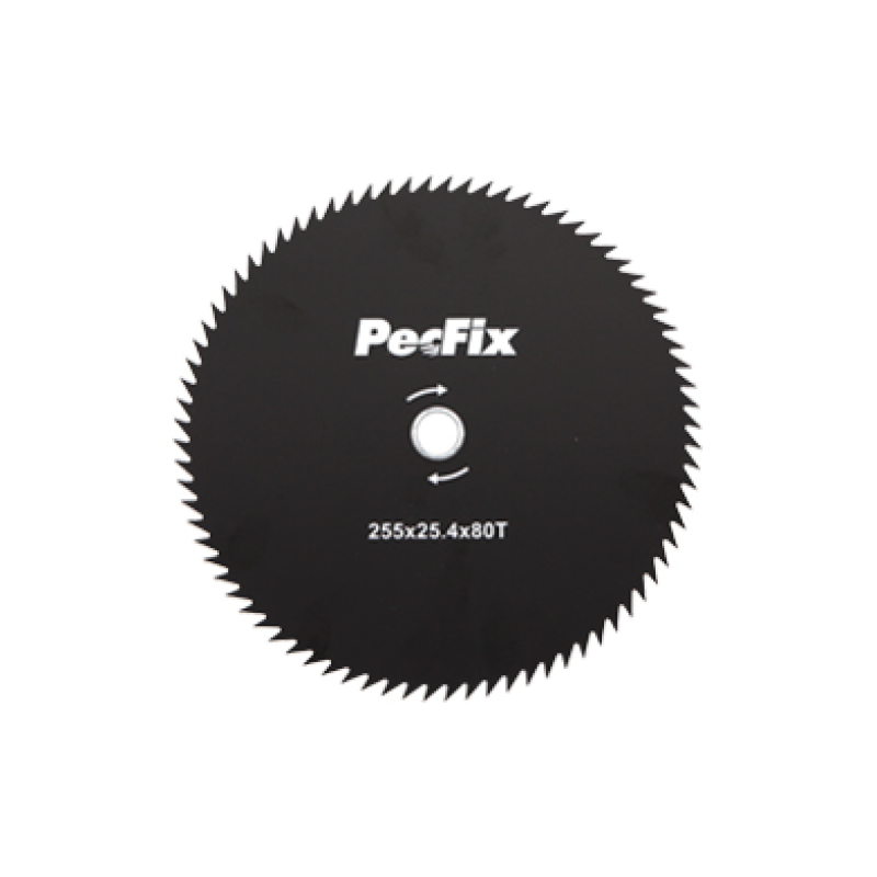 Disco Corte Relva/Erva 255mm x 80D PECFIX Disco Corte Relva/Erva 255mm x 80D PECFIX