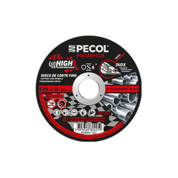 Disco de Corte Fino Inox High Performance 125x1 - PECOL (Cx. Plast.) Disco de Corte Fino Inox High Performance 125x1 - PECOL (Cx. Plast.)