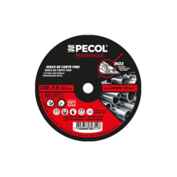 Disco de Corte Fino Inox MASTERCUT 230x1,9 - PECOL Disco de Corte Fino Inox MASTERCUT 230x1,9 - PECOL