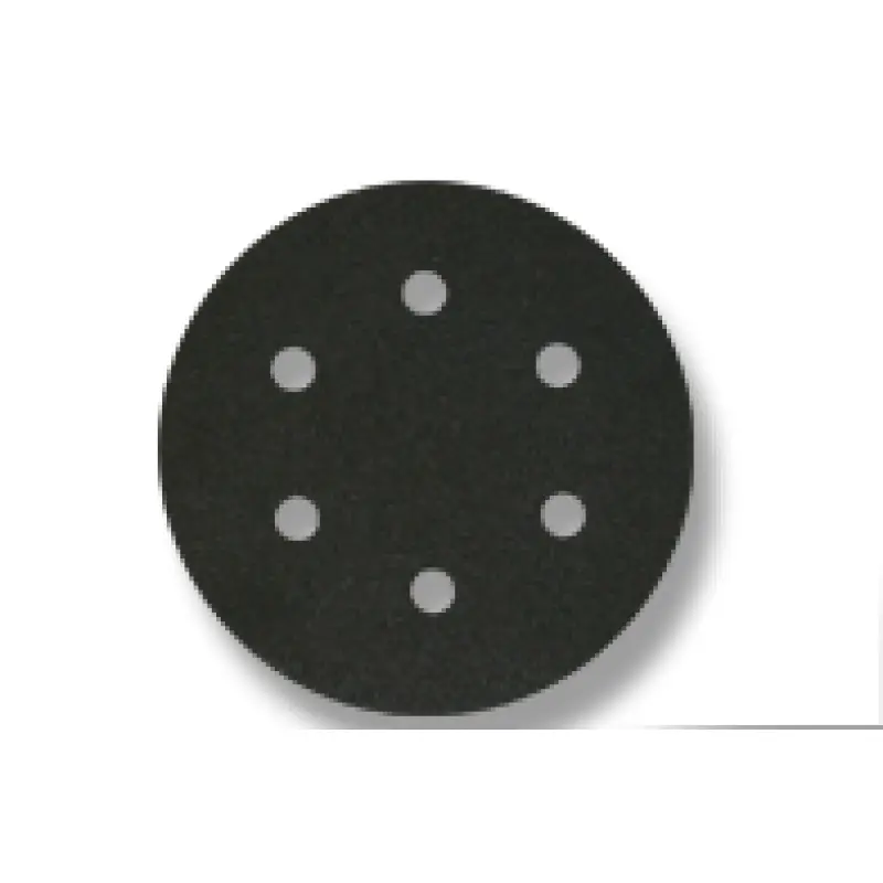 Disco de Velcro 6 Furos Carb. Silicio 150x40 - PECOL Disco de Velcro 6 Furos Carb. Silicio 150x40 - PECOL
