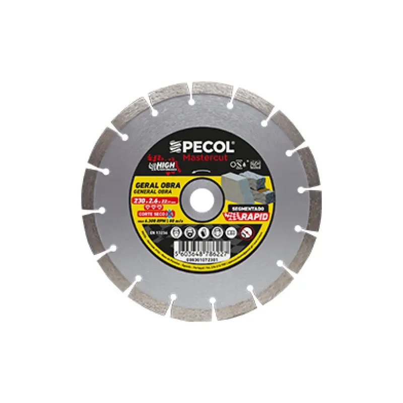 Disco Diamantado G.O. MasterCut 230 - PECOL Disco Diamantado G.O. MasterCut 230 - PECOL