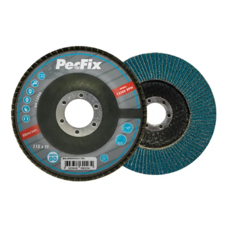 Disco Lamelas Zircónio Classic 125x60 - PECFIX Disco Lamelas Zircónio Classic 125x60 - PECFIX