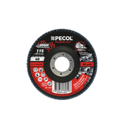 Disco Lamelas Zircónio High Performance 115x80 PECOL MASTERCUT Disco Lamelas Zircónio High Performance 115x80 PECOL MASTERCUT