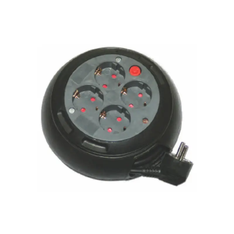 Extensão eléctrica com enrolador 4Mt x 1,5mm PECFIX Extensão eléctrica com enrolador 4Mt x 1,5mm PECFIX