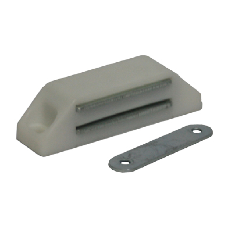 F30B Fecho Magnético 5KG Branco F30B Fecho Magnético 5KG Branco