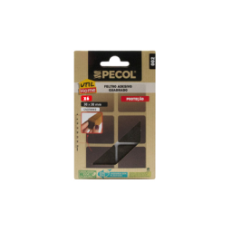 Feltro Adesivo Quadrado Castanho 30x30mm PECOL UtilHome Feltro Adesivo Quadrado Castanho 30x30mm PECOL UtilHome
