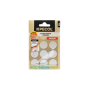 Feltro Adesivo Redondo Branco 22mm PECOL UtilHome