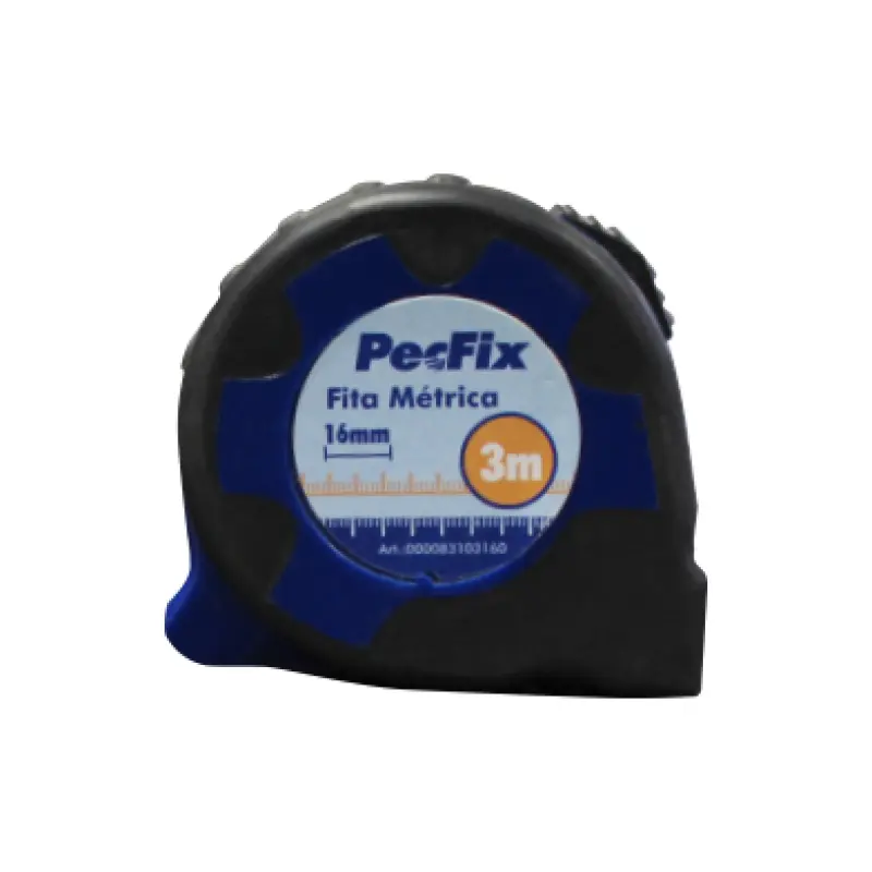 Fita Métrica 2 Stop 3 mt x 16mm PECFIX Fita Métrica 2 Stop 3 mt x 16mm PECFIX