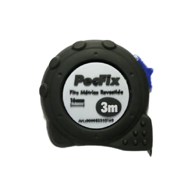 Fita Métrica Revestida 3 mt x 16mm PECFIX Fita Métrica Revestida 3 mt x 16mm PECFIX