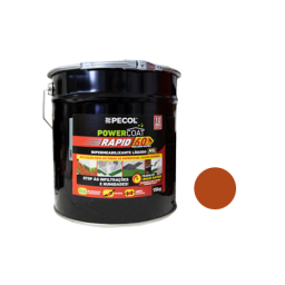 Impermeabilizante Líquido 15Kg PowerCoat RAPID Terracota PECOL