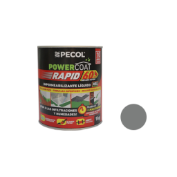 Impermeabilizante Líquido 1Kg PowerCoat RAPID Cinza Escuro PECOL