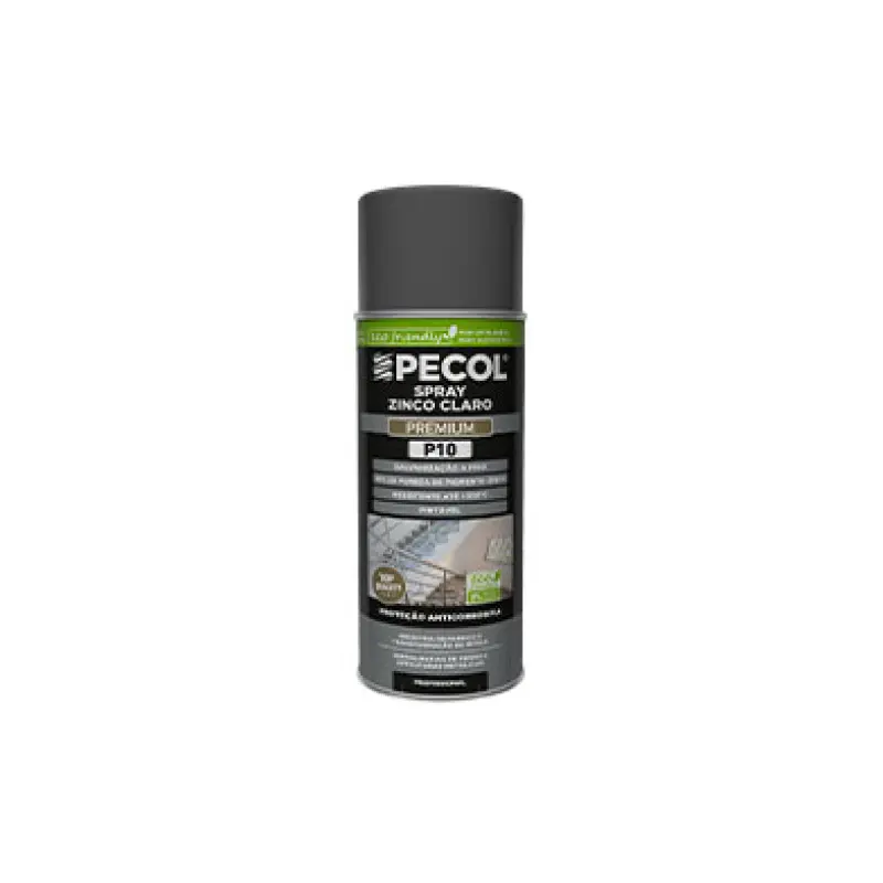 P10 Spray Zinco Claro - PECOL P10 Spray Zinco Claro - PECOL