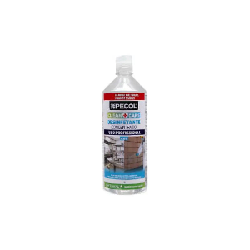 P370 Desinfetante Multisuperfícies Concentrado CLEAN+CARE 1L PECOL P370 Desinfetante Multisuperfícies Concentrado CLEAN+CARE 1L PECOL
