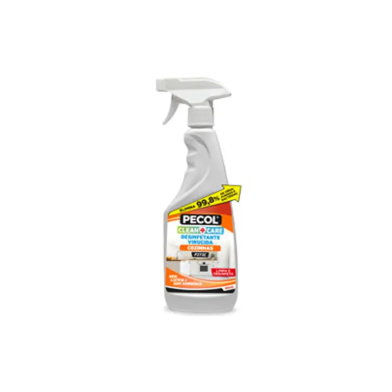 P373C Desinfetante Cozinhas CLEAN+CARE 500ml PECOL P373C Desinfetante Cozinhas CLEAN+CARE 500ml PECOL