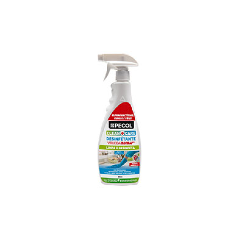 P375 Desinfetante Multisuperfícies Rapid CLEAN+CARE 500ml PECOL P375 Desinfetante Multisuperfícies Rapid CLEAN+CARE 500ml PECOL