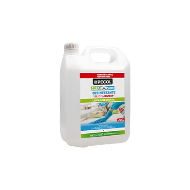 P375 Desinfetante Multisuperfícies Rapid CLEAN+CARE 5L PECOL P375 Desinfetante Multisuperfícies Rapid CLEAN+CARE 5L PECOL