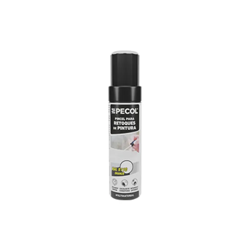 Pincel retoque para perfil Aluminio Branco 9110 PECOL Pincel retoque para perfil Aluminio Branco 9110 PECOL