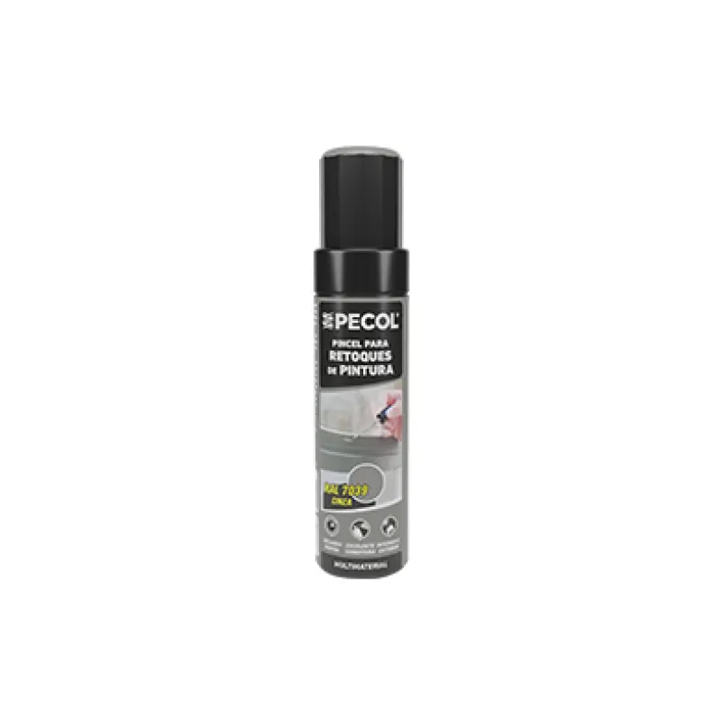 Pincel retoque para perfil Aluminio Cinza 7039 PECOL Pincel retoque para perfil Aluminio Cinza 7039 PECOL