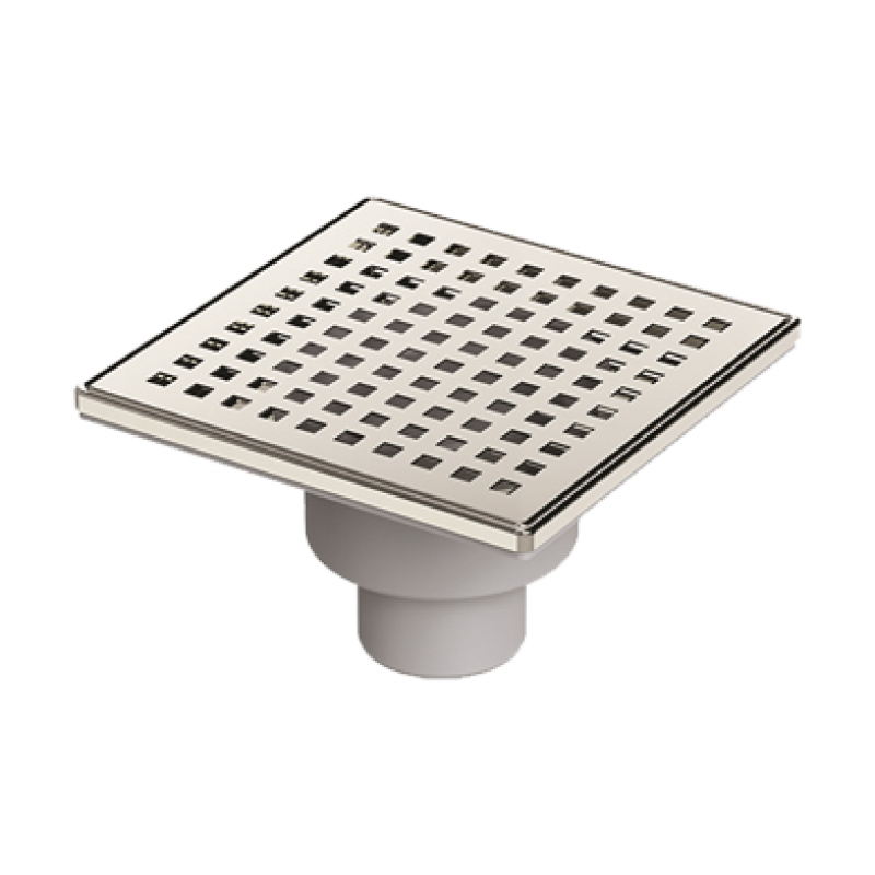 Ralo Sifonado 150x150x50mm vertical inox PECOL Ralo Sifonado 150x150x50mm vertical inox PECOL