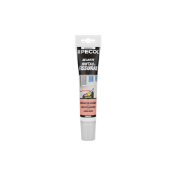 Selante Acrílico Juntas e Fissuras Branco 125ml PECOL Selante Acrílico Juntas e Fissuras Branco 125ml PECOL