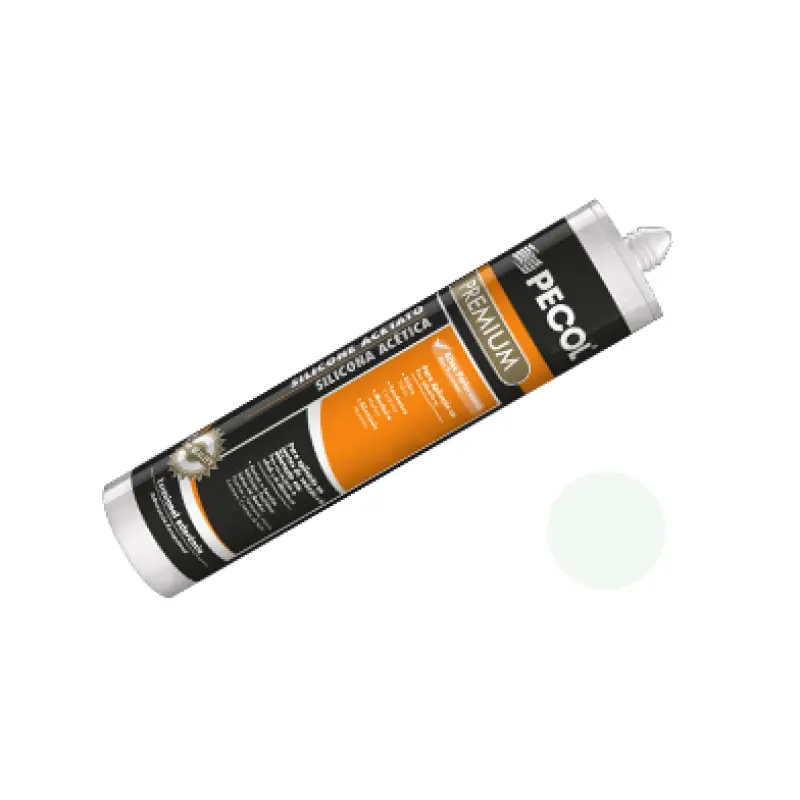 Silicone Acetato Premium Branco 9003 PECOL Silicone Acetato Premium Branco 9003 PECOL