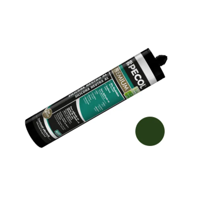 Silicone Neutro Premium Verde AL 6009 - PECOL Silicone Neutro Premium Verde AL 6009 - PECOL