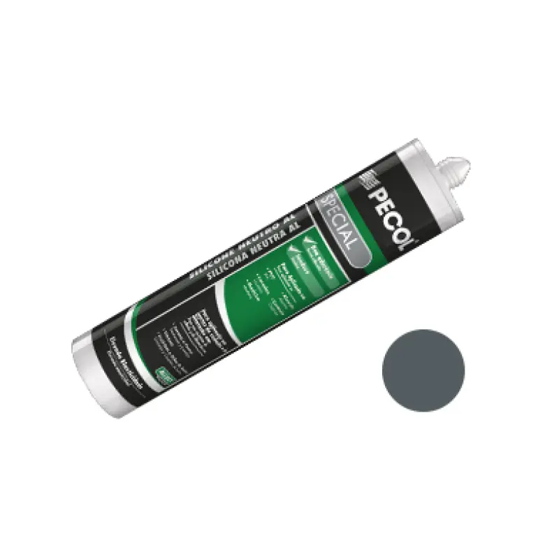 Silicone Neutro Special Cinza AL 7011 - PECOL Silicone Neutro Special Cinza AL 7011 - PECOL