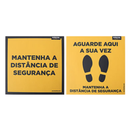 Sinal chão ag.vez+ mant.dis. 200x200 PECOL (3+2 unid.) Sinal chão ag.vez+ mant.dis. 200x200 PECOL (3+2 unid.)