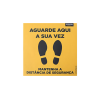 Sinal chão aguar. vez 200x200 PECOL (5 unid.)