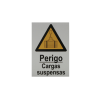 Sinal de Perigo de cargas Suspensas 200x300 PECOL