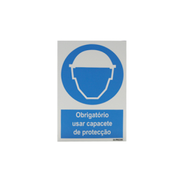 Sinal Obrigatório Capacete 200x300 PECOL Sinal Obrigatório Capacete 200x300 PECOL