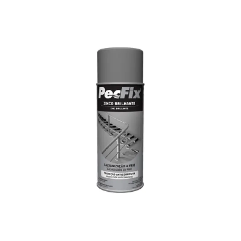 Spray de Zinco Brilhante PECFIX Spray de Zinco Brilhante PECFIX