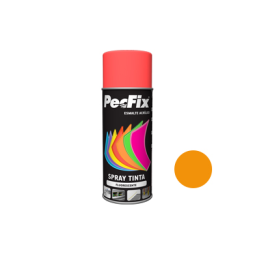 Spray Tinta Fluorescente Laranja PECFIX Spray Tinta Fluorescente Laranja PECFIX