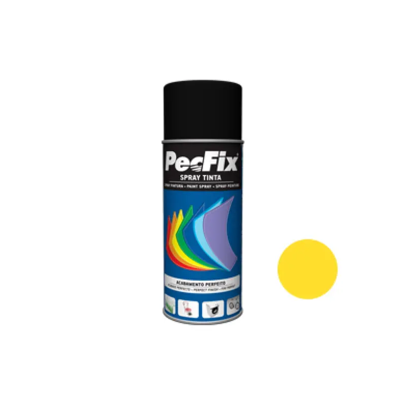 Spray Tinta P400 Amarelo Traf.Ral1023 PECFIX Spray Tinta P400 Amarelo Traf.Ral1023 PECFIX