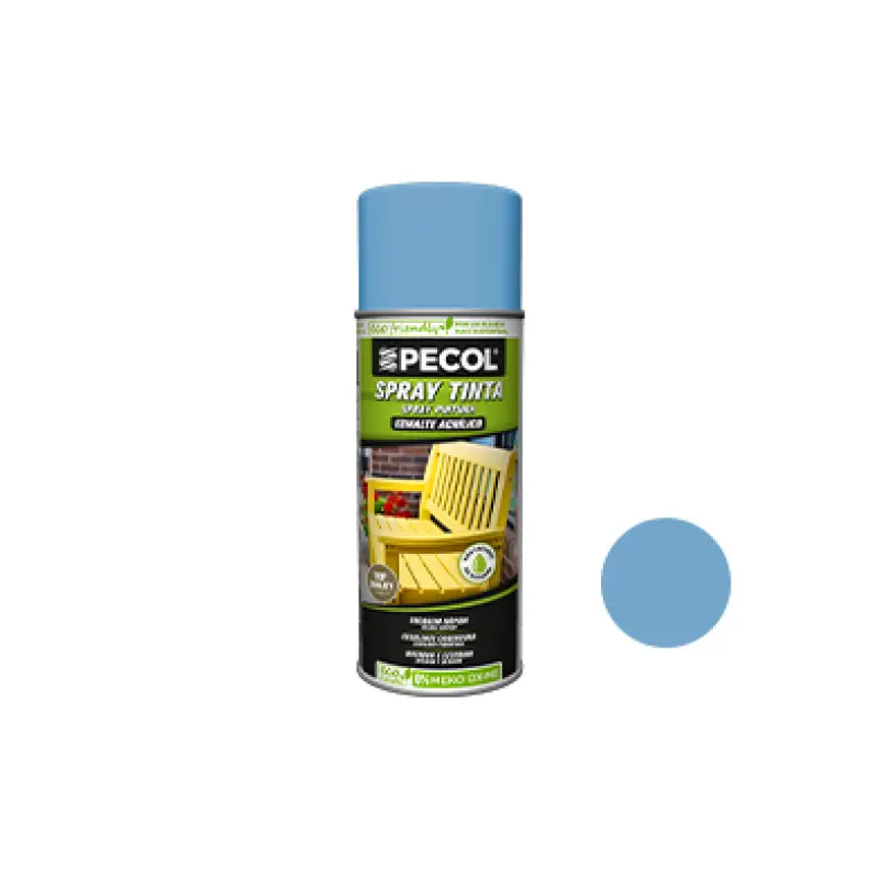 Spray Tinta P400 Azul Lumin. Ral5012 PECOL Spray Tinta P400 Azul Lumin. Ral5012 PECOL