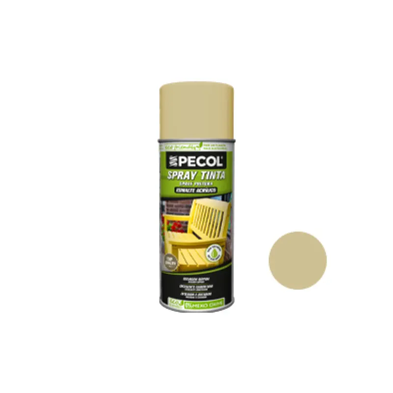 Spray Tinta P400 Marfim Ral1014 PECOL Spray Tinta P400 Marfim Ral1014 PECOL