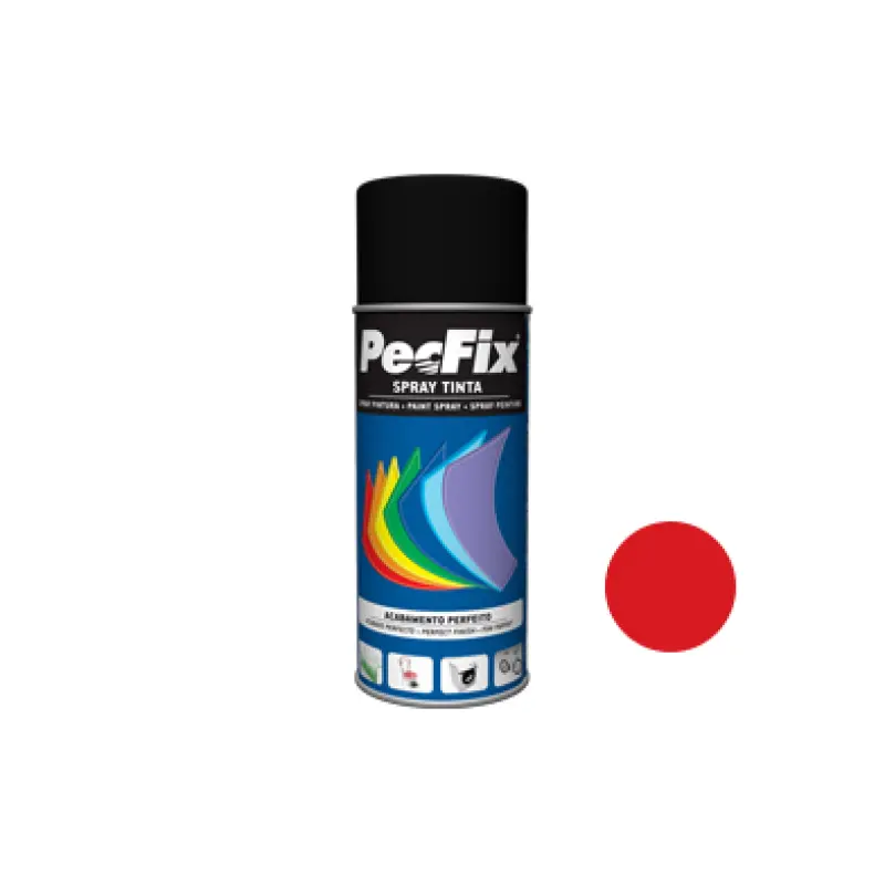 Spray Tinta P400 Verme. Traf. Ral3020 PECFIX Spray Tinta P400 Verme. Traf. Ral3020 PECFIX