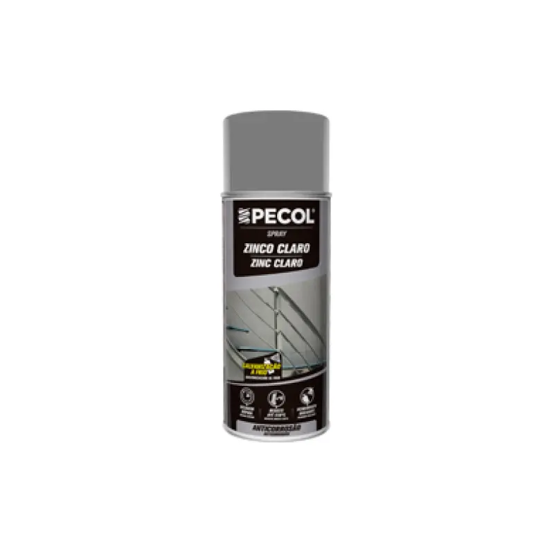 Spray Zinco Claro - PECOL Spray Zinco Claro - PECOL