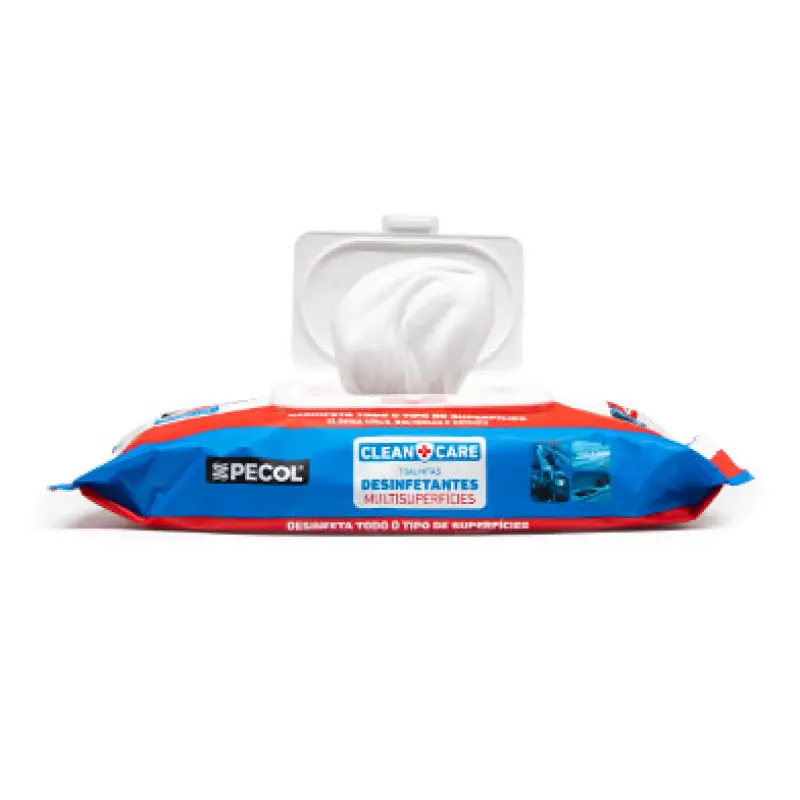 Toalhitas Desinfetantes de Superficies – PECOL Toalhitas Desinfetantes de Superficies – PECOL