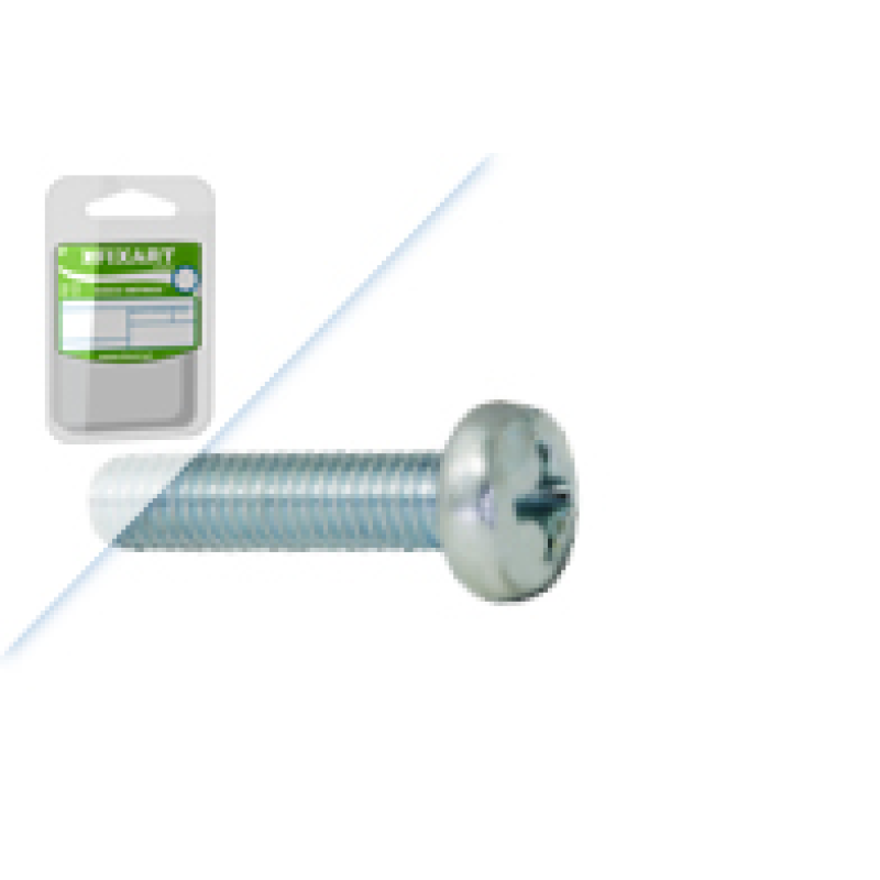 Blister Pf.C.Q. Ph DIN7985/ISO7045 Fe Zn M3x12 Fixart Blister Pf.C.Q. Ph DIN7985/ISO7045 Fe Zn M3x12 Fixart