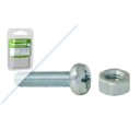 Blister Pf. C. Q. Zinc M4X40 + Porca Fixart Blister Pf. C. Q. Zinc M4X40 + Porca Fixart