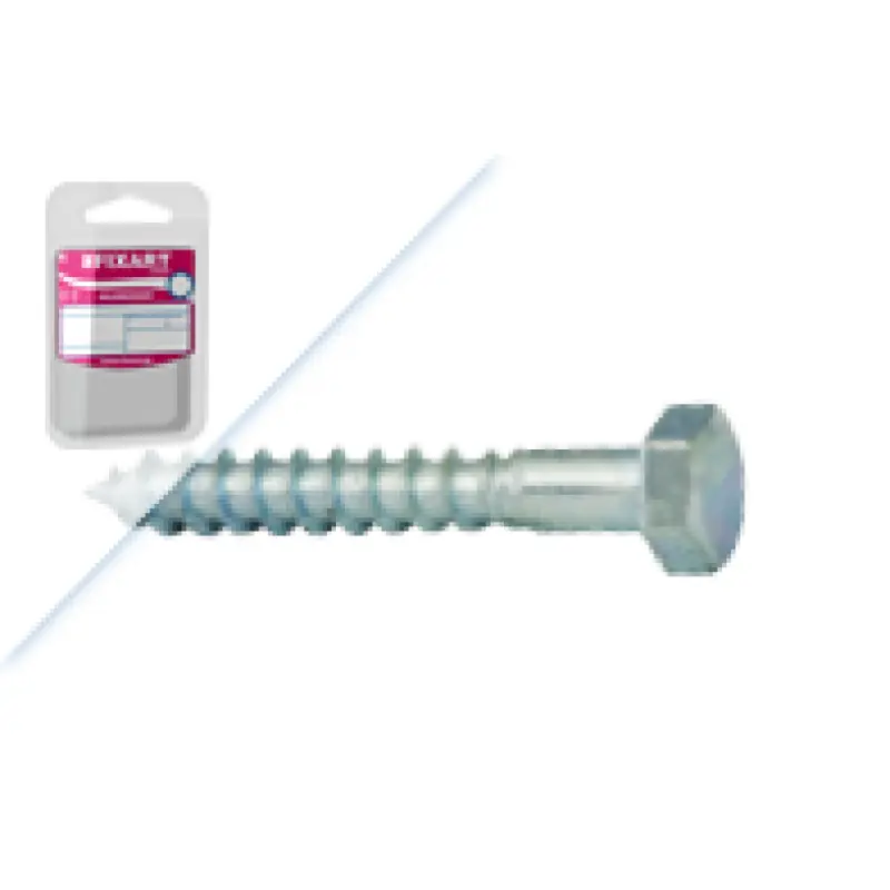 Blister Pf.Tirefond DIN571 Fe Zn 6X70 Fixart Blister Pf.Tirefond DIN571 Fe Zn 6X70 Fixart